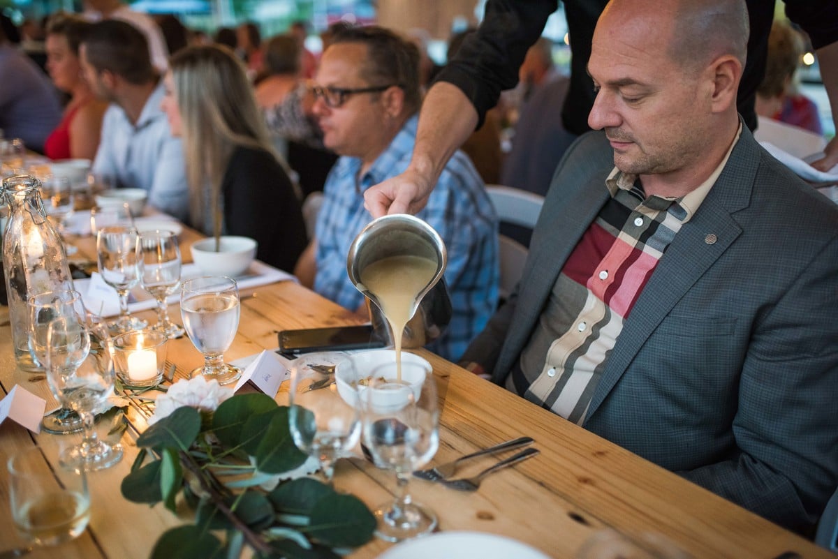 longtable event at hopcott meats