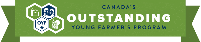 Hopcott Canada's Outstanding Young Farmer's Winner - 2023 BC/Yukon Banner